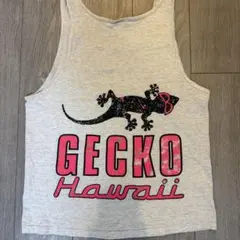 GECKO Hawaii タンクトップ グレー