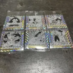 ドラゴンボール40周年記念　オリジナルイラストレーションシールウエハース2 6種