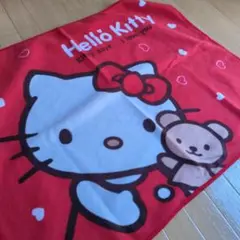 ハローキティちゃん　ブランケット　赤