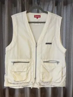G*様 Supreme シュプリーム 黒 ベスト メンズ M ジャケット 刺繍