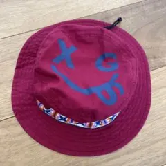 X-girl バケットハット ボルドーSサイズ