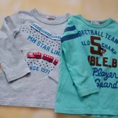 MH STAR LINES 長袖カットソー グレー