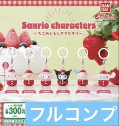 サンリオキャラクターズ いちごめじるしアクセサリー 全6種セット