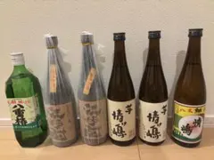 八丈島 焼酎 8本セット 情け嶋 八重椿 鬼ごろし 江戸酎 一本釣り
