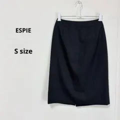 ESPIE エスピエ　タイトスカート　XXS ストライプ　ダークグレー　ひざ丈のサムネイル