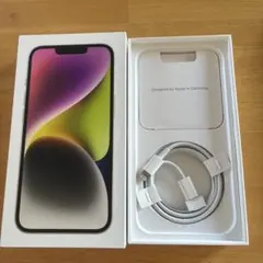 【箱と付属品のみ】iPhone14 128GB