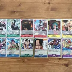 ワンピースカードゲーム レア r 14枚セット