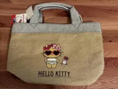 【人気】しまむら　サンリオ　日焼け　サングラス　ハローキティ　トートバッグ