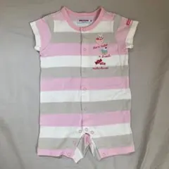 ミキハウス　ロンパース 70