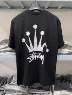 【超絶入手困難】OLDSTUSSY☆折れクラウン　Sロゴ　王冠　ラグランTシャツ 2025年最新】stussy クラウン tシャツの人気アイテム - メルカリ