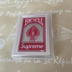 Supreme Bicycle Clear Playing Cards トランプ FW20 Supreme Bicycle Clear Playing Cards - トランプ (Supreme