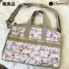 極美品✨レスポートサック 猫 自転車 ミディアムウィークエンダー 2WAY 人気