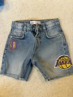 ZARA kids レイカーズ デニムパンツ