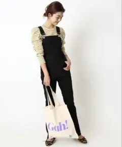U by spick and span スリムサロペット