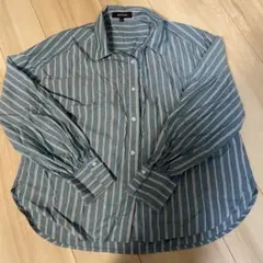 UNTITLED ストライプ 長袖シャツ サイズ0