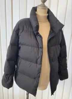 ユニクロ ウルトラライトダウンコクーンジャケット S 濃紺 保存袋付