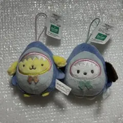 サンリオ マスコット プリン＆ポチャッコ キーホルダー