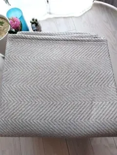 無印 MUJI 【美品】 アイボリー ラグ 綿 140cm x 200cm - メルカリ