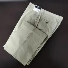 【新品】POLO ライトベージュ　ストレートパンツのサムネイル