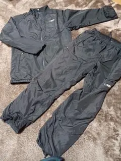 PACIFIC ブラック ジャケット パンツ セット L　ウインドブレーカー