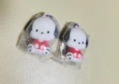 サンリオ ふわふわフロッキーマスコット ♡ポチャッコ 2個セット