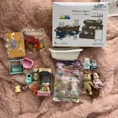 シルバニアファミリー ミニチュアパン屋セット