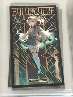 ホロライブ 風真いろは　ホロライブ検定 学生証 5周年　カード ホロライブ 風真いろは ホロライブ検定 学生証 5周年 カード