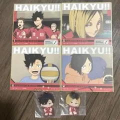 ハイキュー 一番くじ ゴミ捨て場の決戦2 F賞色紙 H賞音駒アクリルチャーム