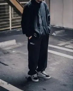 【新品・未使用】フレッシュサービス フリース セットアップ 上下 L ブラック