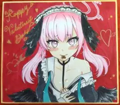 手書きイラスト ブルアカ コハル バレンタイン