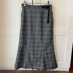 Gramicci チェック柄 タイトスカート マーメイドスカートのサムネイル