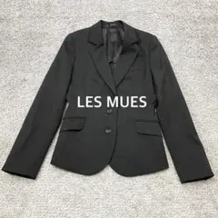 【LESMUES】レミュー スーツ テーラードジャケット ブラック レディースのサムネイル
