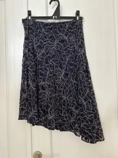 【ZARA BASIC】未使用品／アシンメトリースカート《サイズＭ》