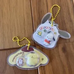 ポチャッコ・ポムポムプリン サンリオパッケージチャーム&チョコボーロ