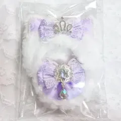 ぬい服 10cm〜11cm 紫 パープル