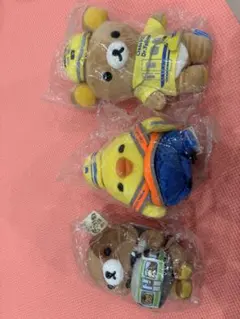 リラックマ ぬいぐるみセット 3点