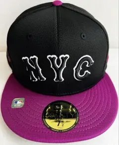NEWERA 59FIFTY メッツ シティコネクト 7 1/2 練習着用モデル
