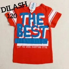 DILASH 120 レッド 赤 Tシャツ ロゴ 未使用 新品 アメカジのサムネイル