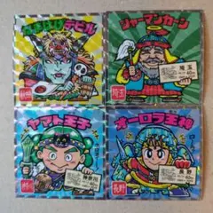 ご当地ビックリマン　なまはげデビル　シャーマンカーン　ヤマト王子　オーロラ王神