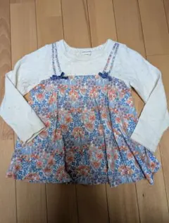 センス・オブ・ワンダー　リバティ　長袖チュニック 100cm