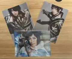 刀ミュ むすはじ ブロマイド 大和守安定  陸奥守吉行  長曽祢虎徹