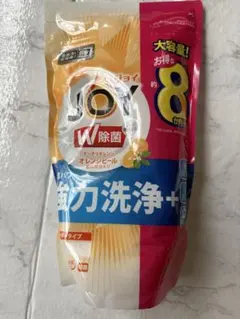 ジョイ W除菌 食洗機用洗剤 オレンジピール 詰め替え 特大 930g×8袋