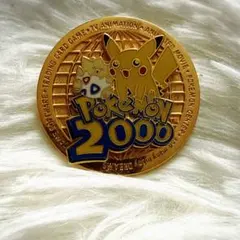 限定ポケモン5周年記念ピンバッジ2001年ピカチュウピチュー当時物