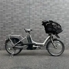 中古電動自転車 ヤマハ kissミニ 子供乗せ 20インチ 白 横浜 №3657
