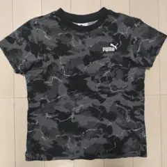 PUMA 140cm 迷彩柄 大理石柄 夏服 Tシャツ 　 　　半袖