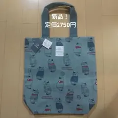 KUSUGURU SHIPPO 猫柄 トートバッグ 新品のサムネイル
