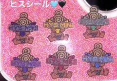 シール♡ヒステリックミニ　6枚セット　ヒスミニ　ギャルヒス　アメステ