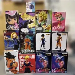ドラゴンボール フィギュア まとめ売り13点セット孫悟空 ベジータ ブロリー 他