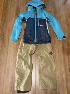 DESCENTE デサント スキーウェア ジャケット ターコイズブルー - メルカリ