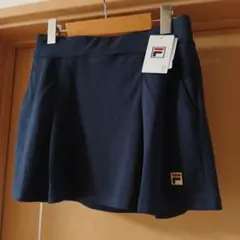 新品未使用 FILA テニススコート ホワイト キルティング XLサイズ